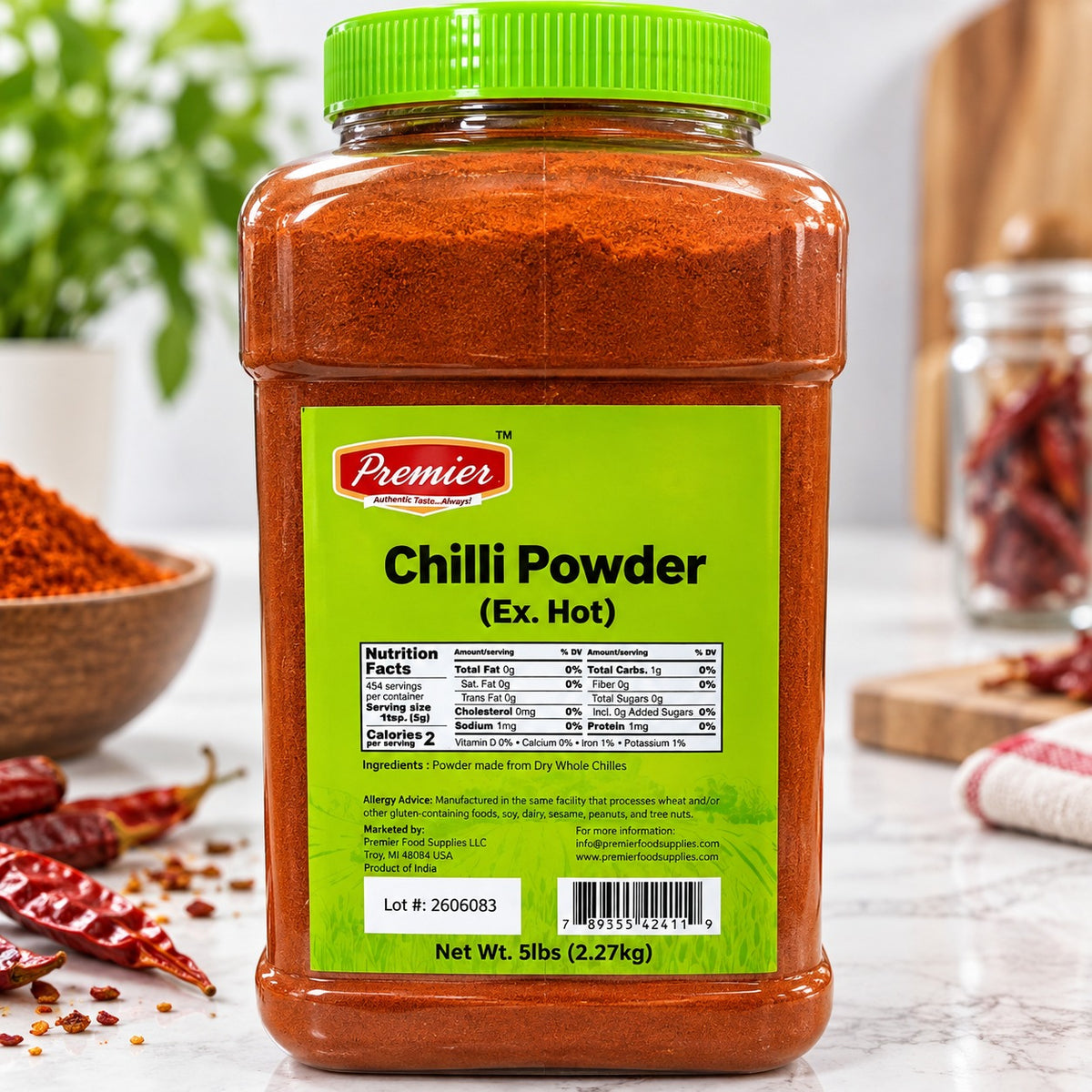 Hot Chilli Powder – 5 lb