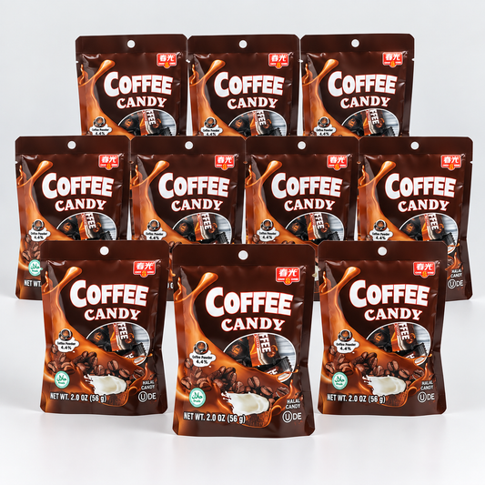 Chun Guang Coffee Hard Candy 10 pack bundle with 56g bags