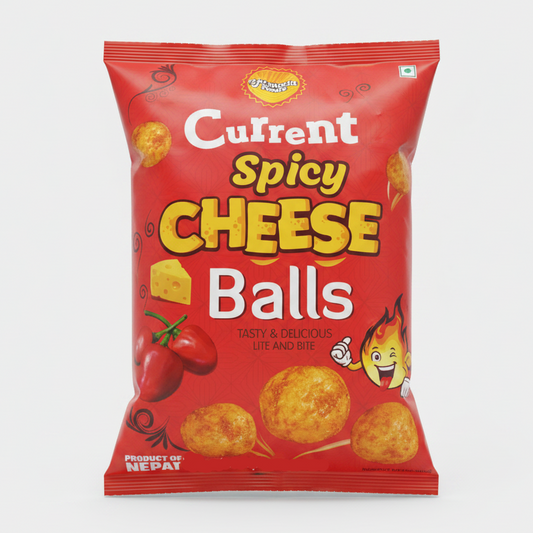 current spicy cheese balls