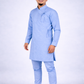 Light blue Nepali Daura Suruwal for men traditional outfit available in USA Mallko Store