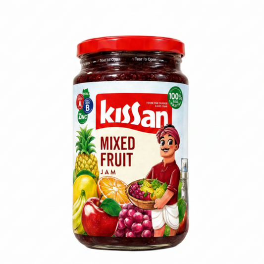 Mixed Fruit Jam delicious fruity spread for bread toast and breakfast
