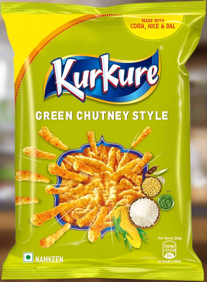 kurkure green chutney style 