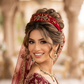 vintage style embroidered hair accessories