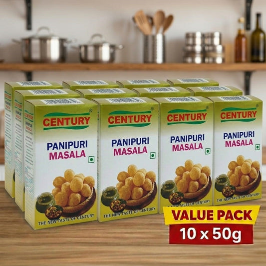 10 packs century pani puri masala