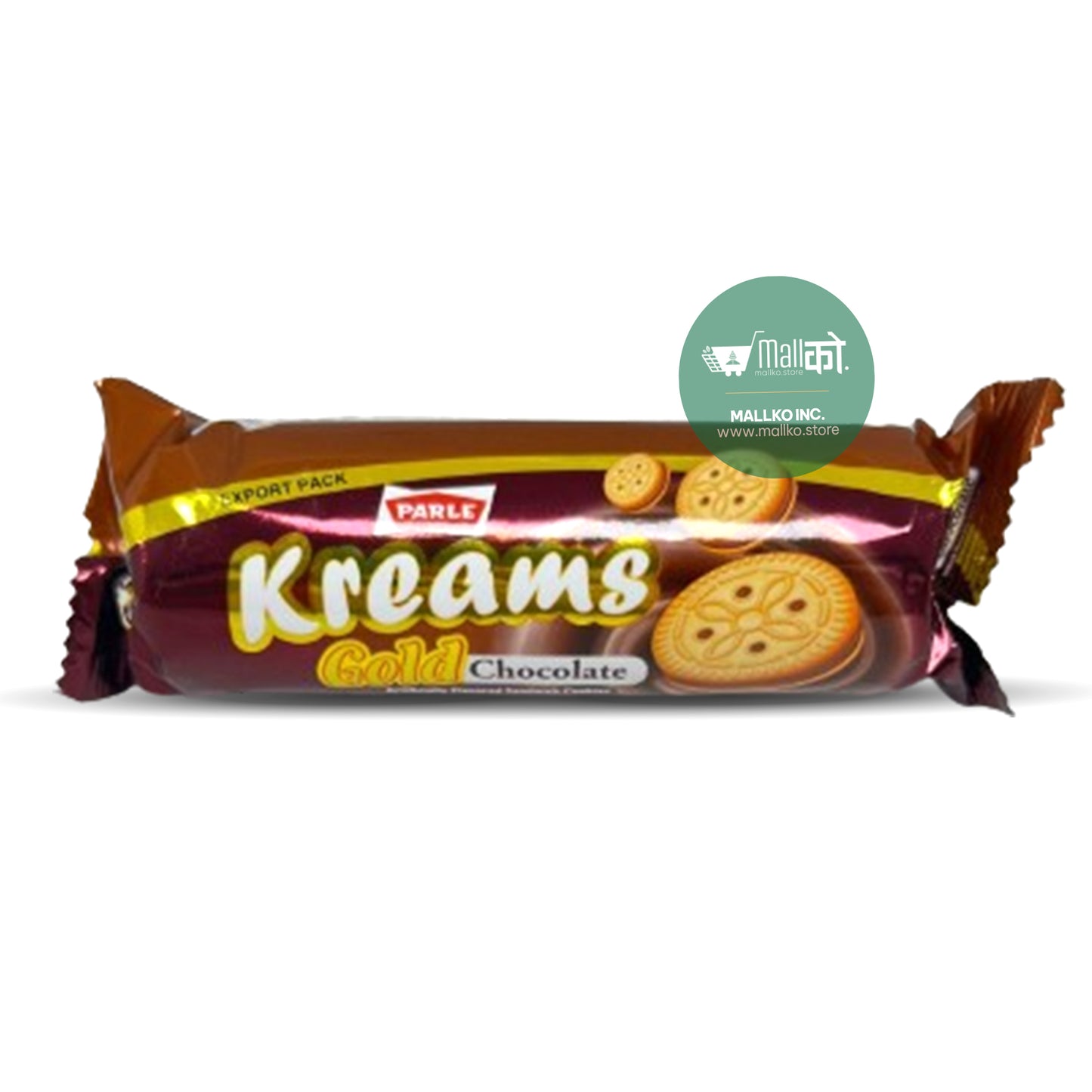 Parle Kreams Gold chocolate Cookies - 66.72g