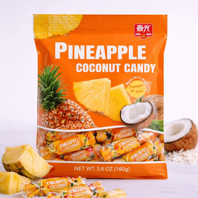 Chun Guang Pineapple Coconut Candy- 160 grams