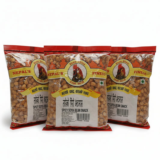 spicy soya bean snack
