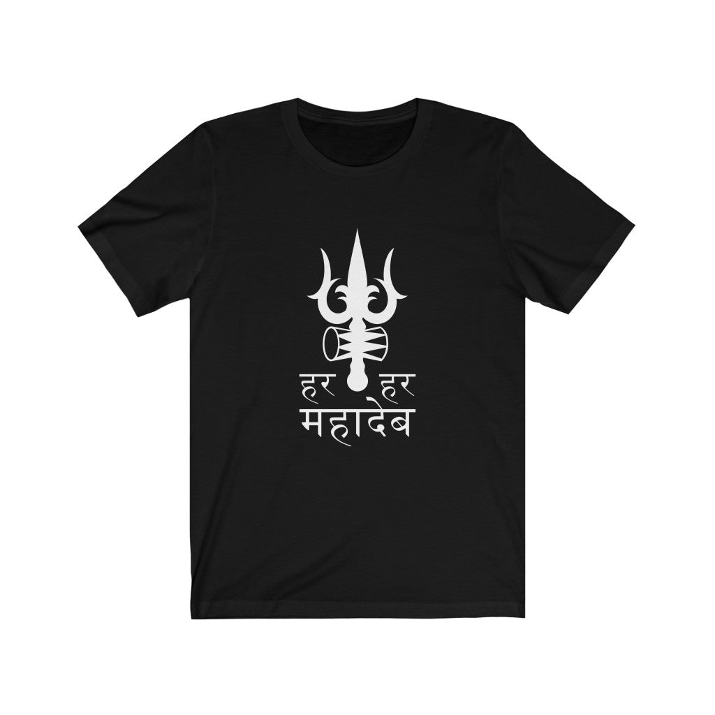 Unisex Short Sleeve T-shirt Mahadev Print