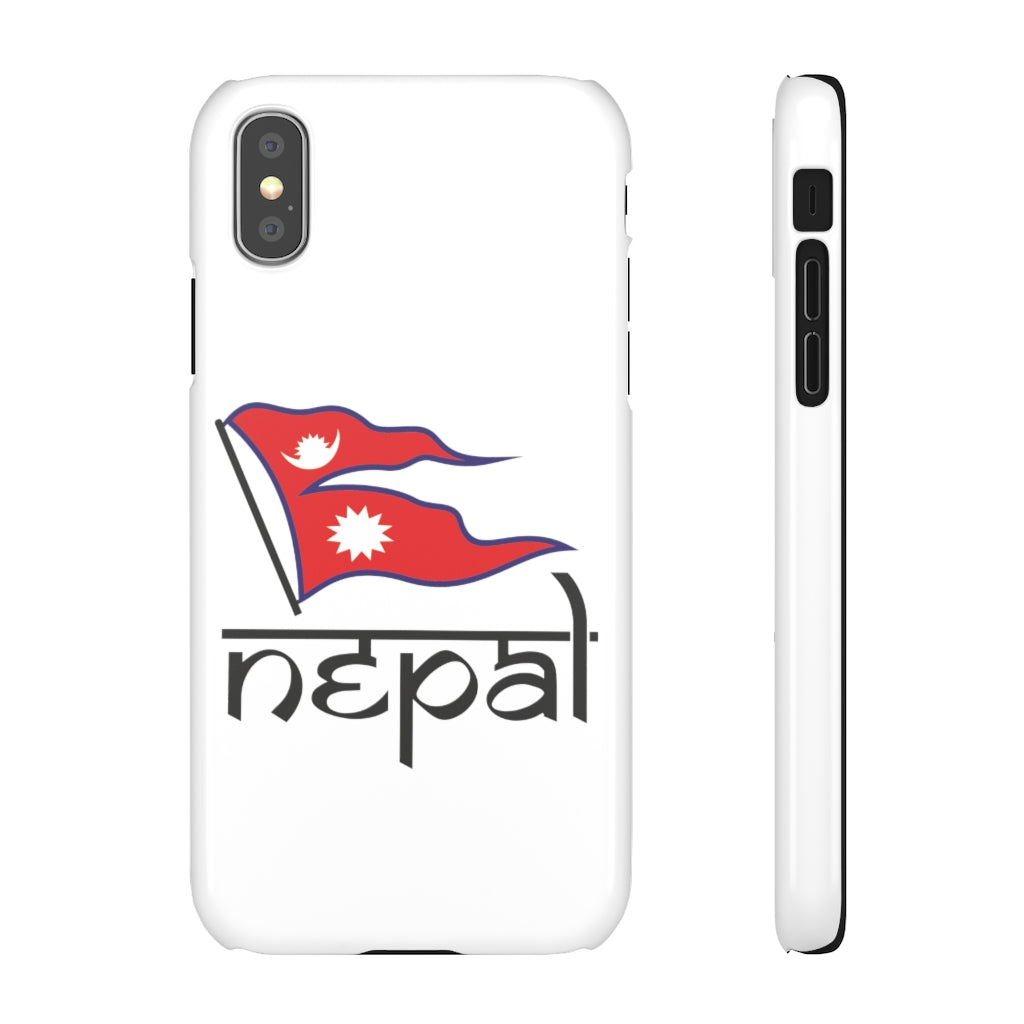 Light weight snap Phone Case with Nepali Flag