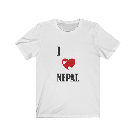 I Love Nepal Unisex T-Shirt
