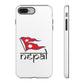 Nepali Flag printed Tough Premium Phone Case
