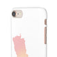 Slim Phone Case with Nepali New Map Dots पातलो