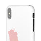 Slim Phone Case with Nepali New Map Dots पातलो