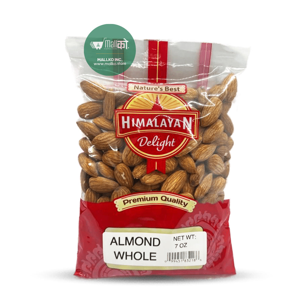 Almond Whole 7 Oz Pack