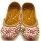 Ethnic Punjabi Footwear for Women – Flat Heel Jutti