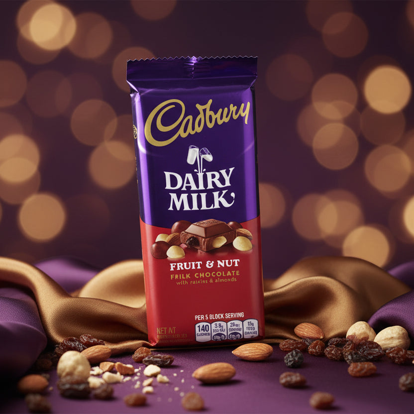  dairy milk fruit and nut