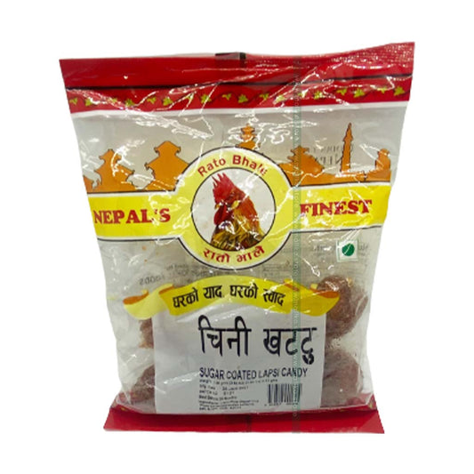 Nepali Titaura Chini Khattu Sugar Coated Lapsi Candy
