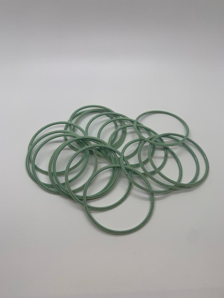 Smooth Velvet Bangles Set – Multi-Size