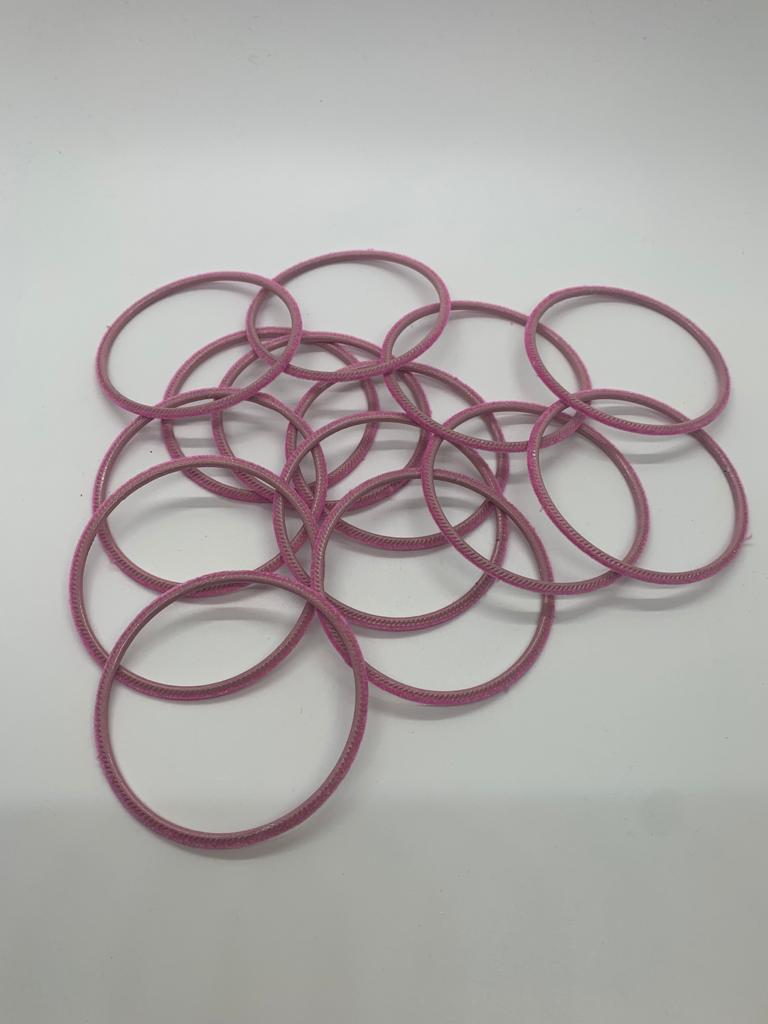 Soft Touch Velvet Bangles Assorted Colors