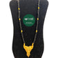 Designer mangalsutra gold finish necklace occasion wear