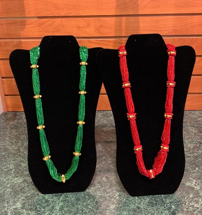 Handcrafted Naugedi necklace Nepali cultural design