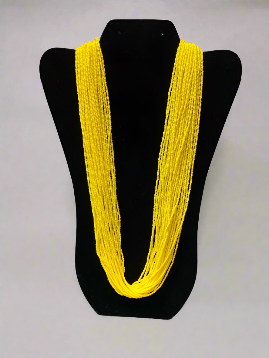 Handcrafted Nepali pote necklace womens cultural design