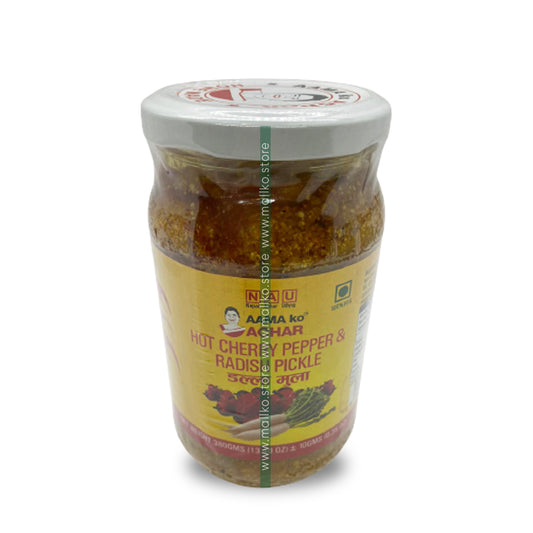 Hot Cherry Pepper & radish pickle