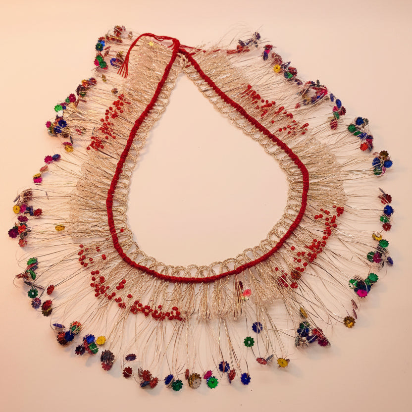 Decorative Mala Jarri Base for Pasni and Wedding Events