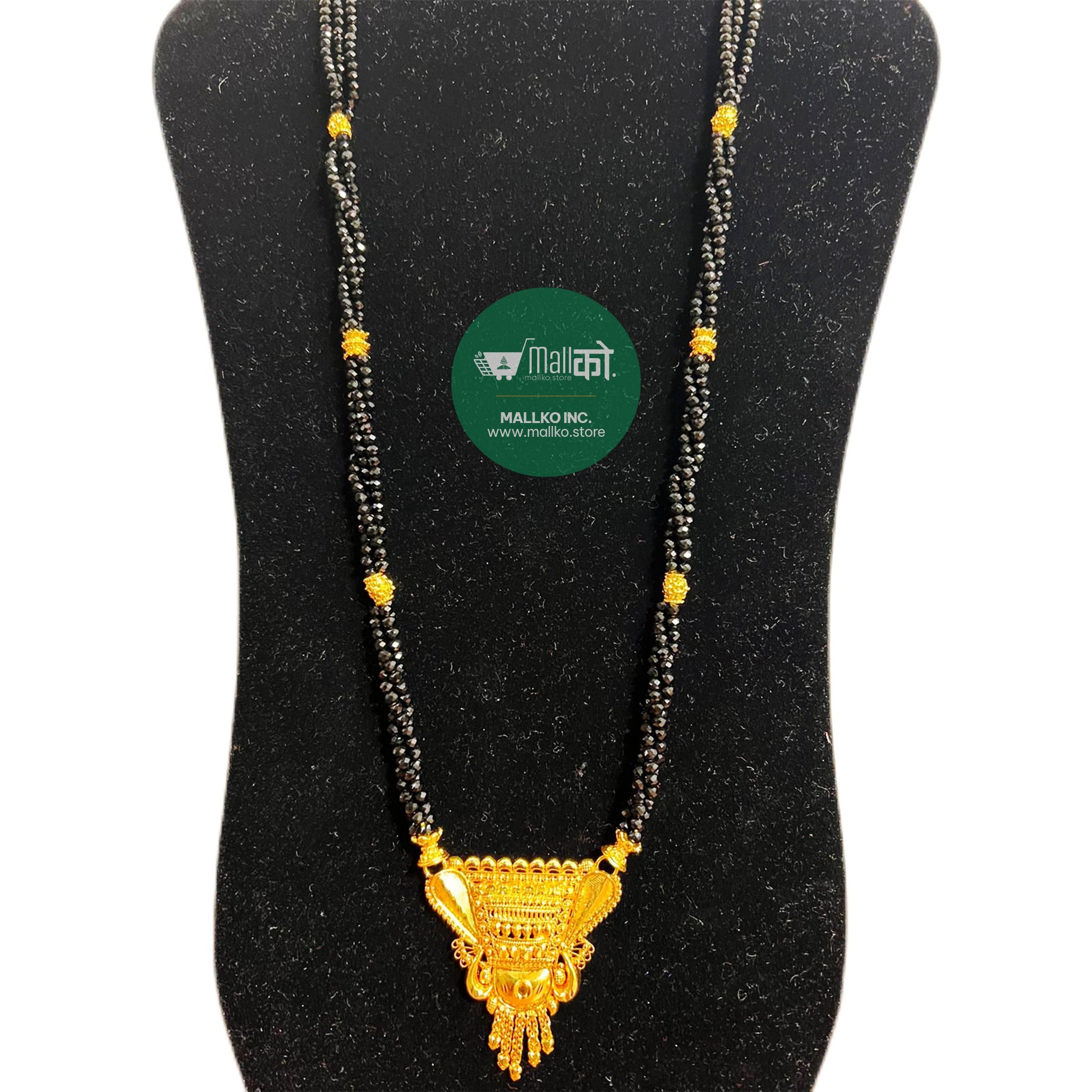 Mangalsutra necklace traditional wedding jewelry