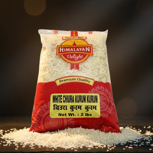 Nepali White Beaten Rice Chiura popular snacks