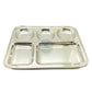 Stainless Steel Partition Tray Rectangular
