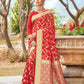 Banarasi festive saree with blouse piece