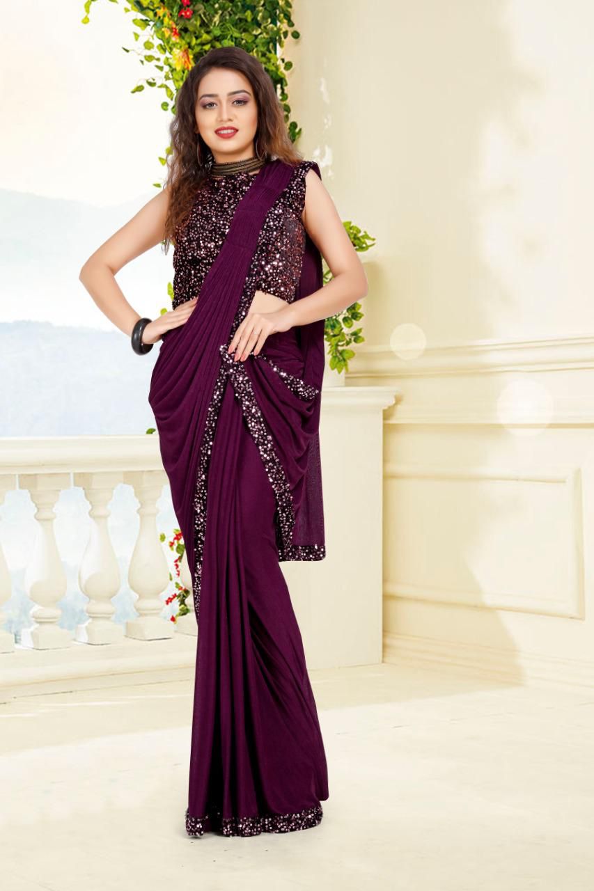 Clovia Saree - Ready to wear in 1 min