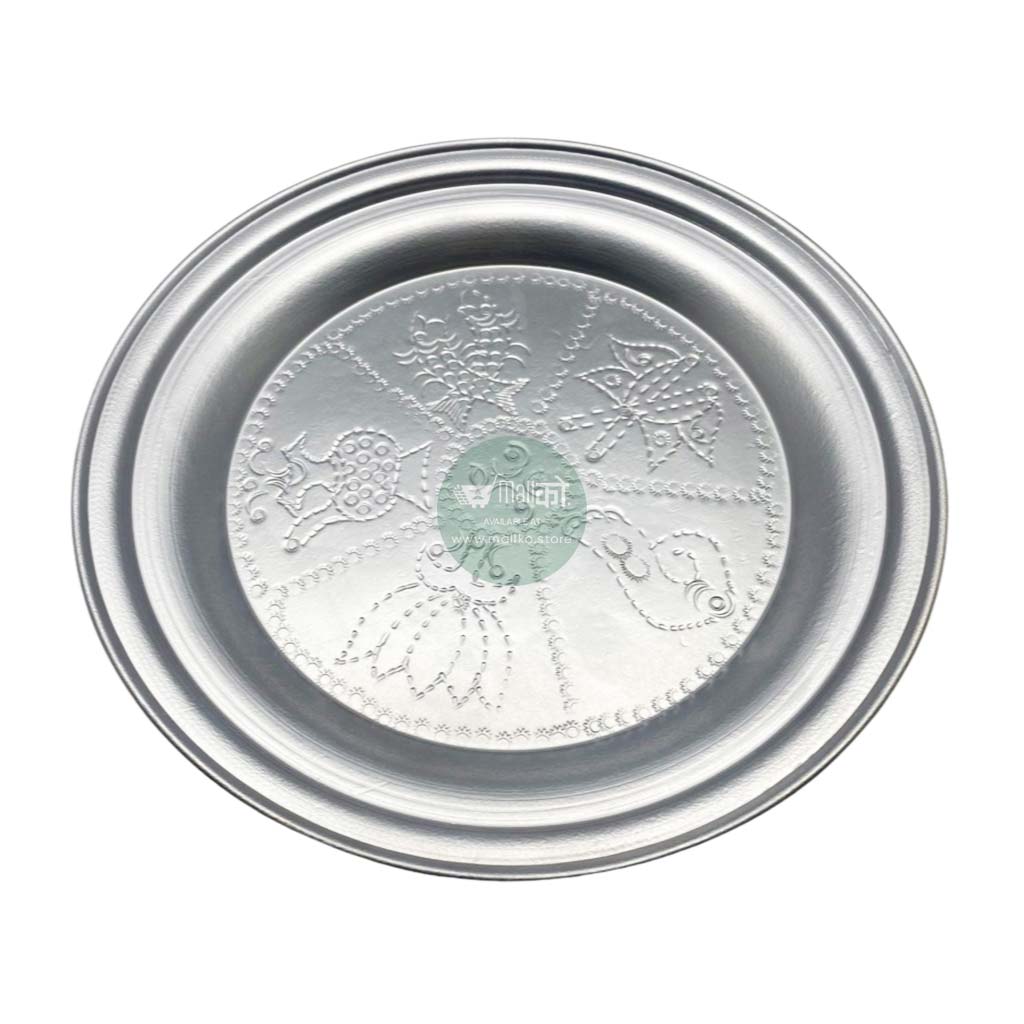 Puja Thali Silver Plated 