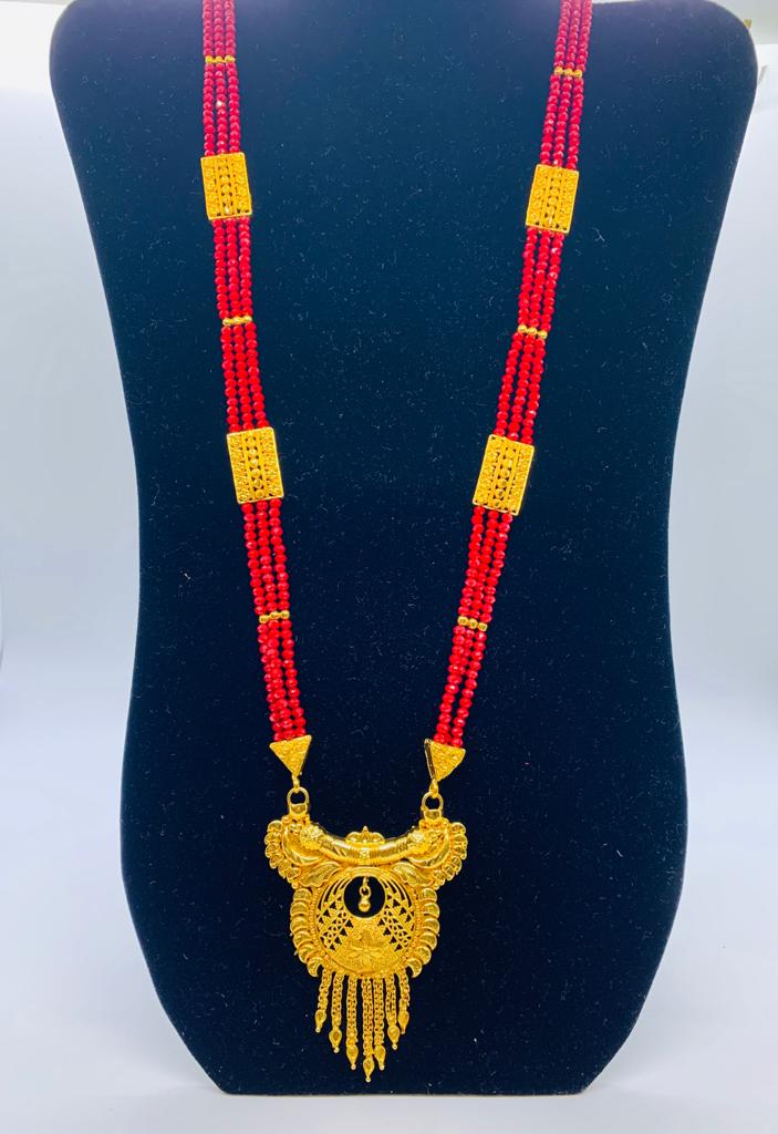 Stylish mangalsutra necklace for modern brides