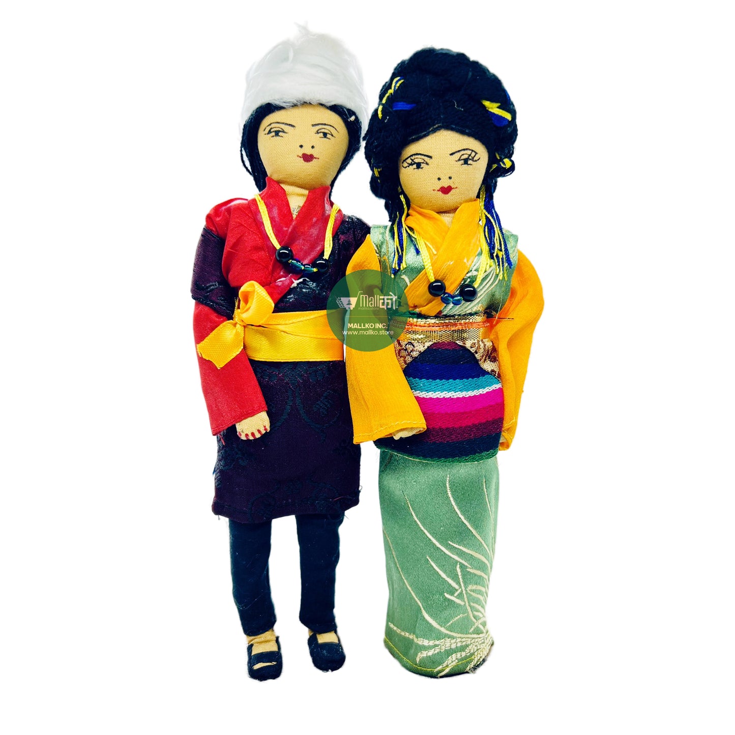 Handmade Nepali Tamang Culture Doll