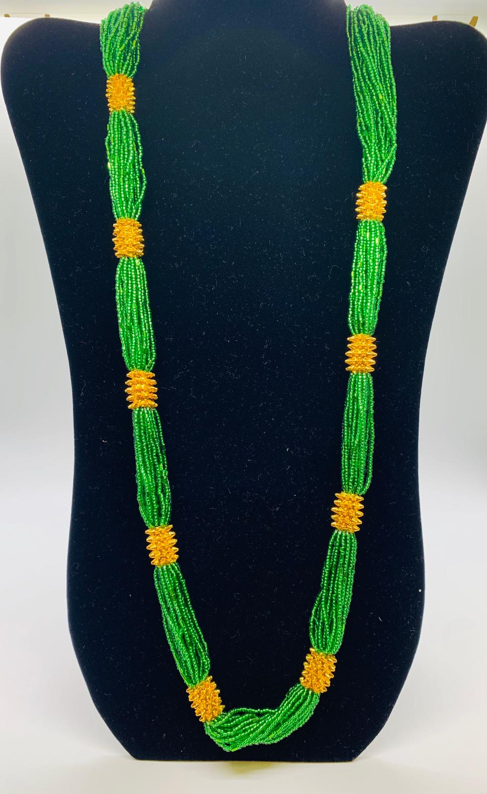 Traditional Nepal naugedi necklace cultural heritage jewelry