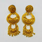 Fashion gold plated Nepali earrings statement piece