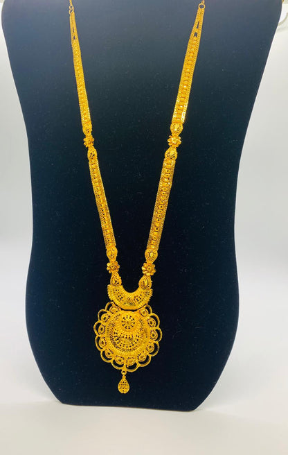 Gold Plated Rani Haar Necklace