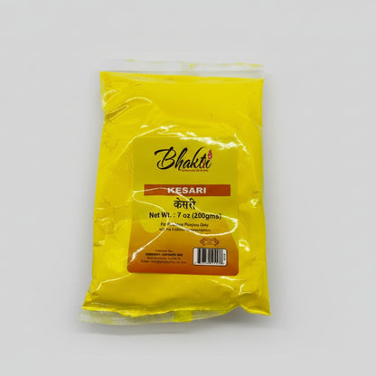 yellow kesari rang