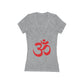 OM Women's Short Sleeve V-Neck T-Shirt