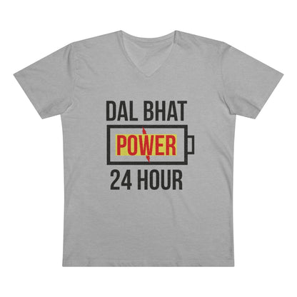 Men’s Presenter V-neck Dal Bhat Power T-shirt