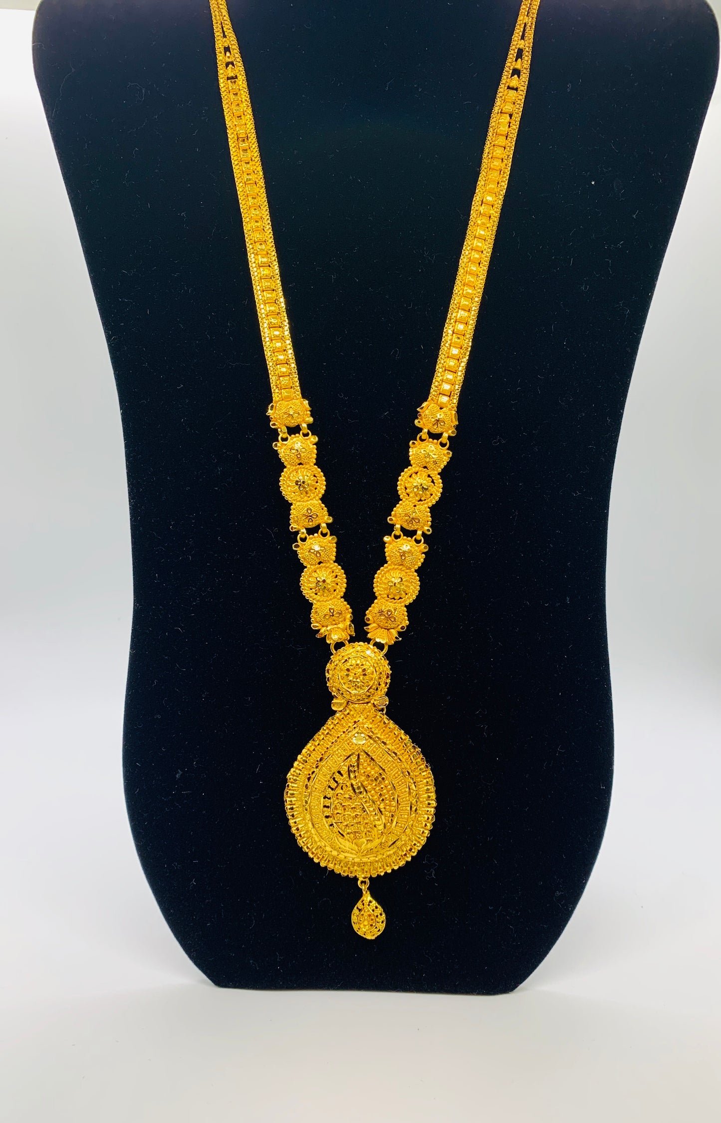 Gold Plated Rani Haar Necklace