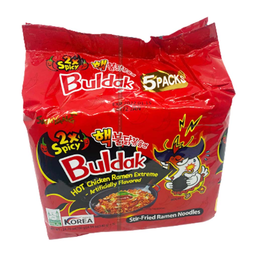 Buldak Hot Chicken Ramen Extreme Spicy Noodles